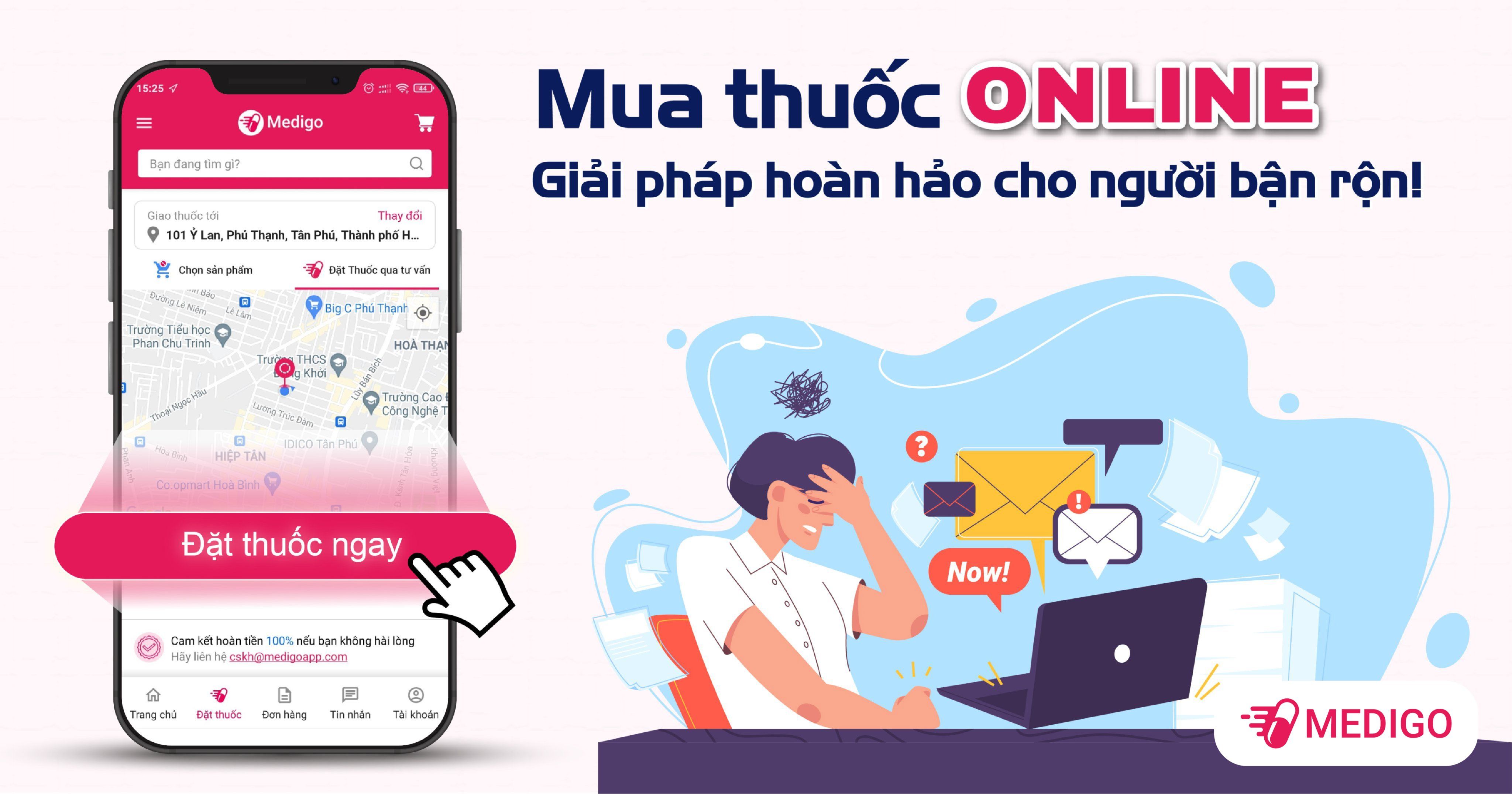 Mua thuốc online - Giải pháp hoàn hảo cho người bận rộn