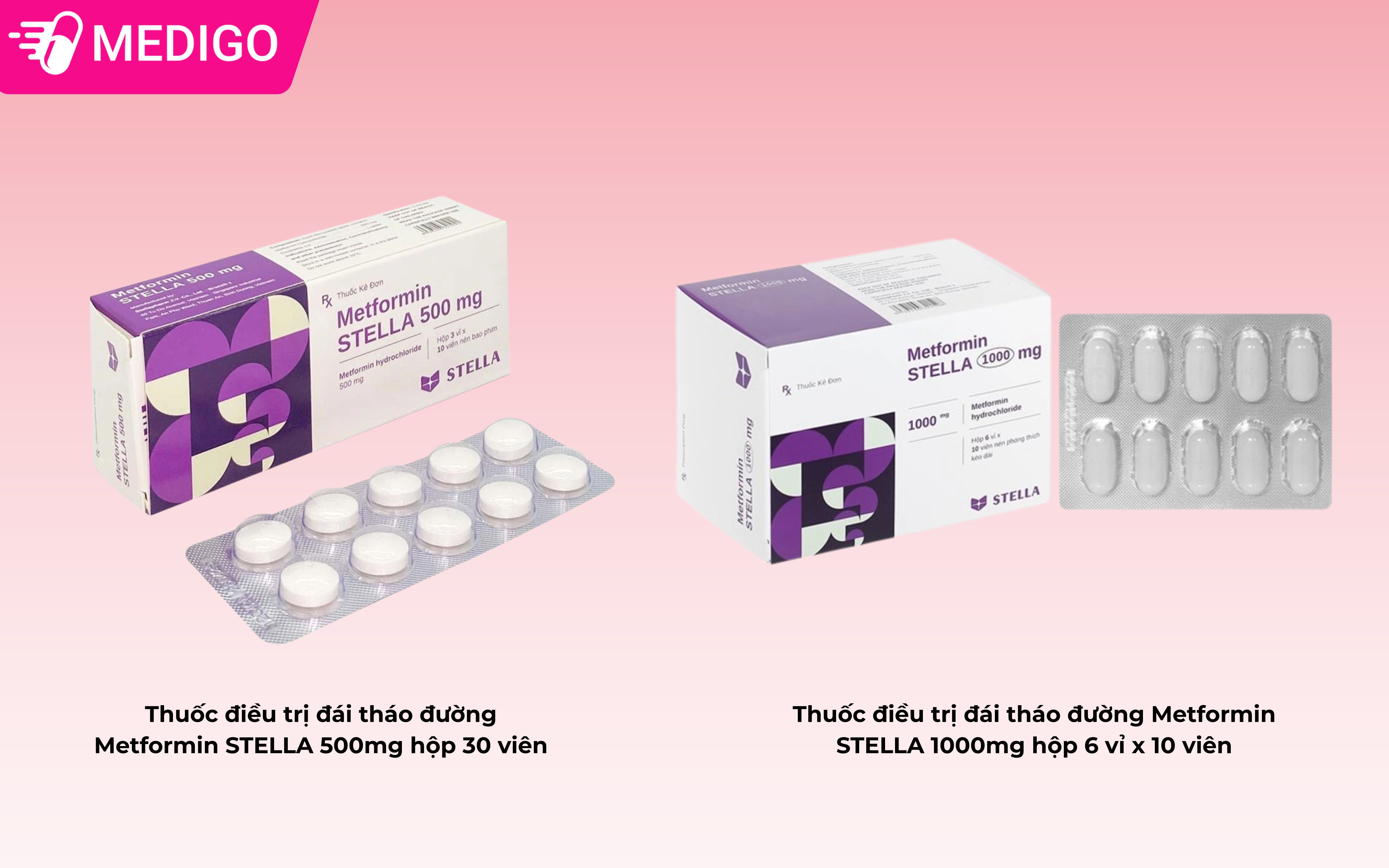 Thuốc điều trị đái tháo đường Metformin STELLA là gì? Công dụng, liều dùng và lưu ý quan trọng