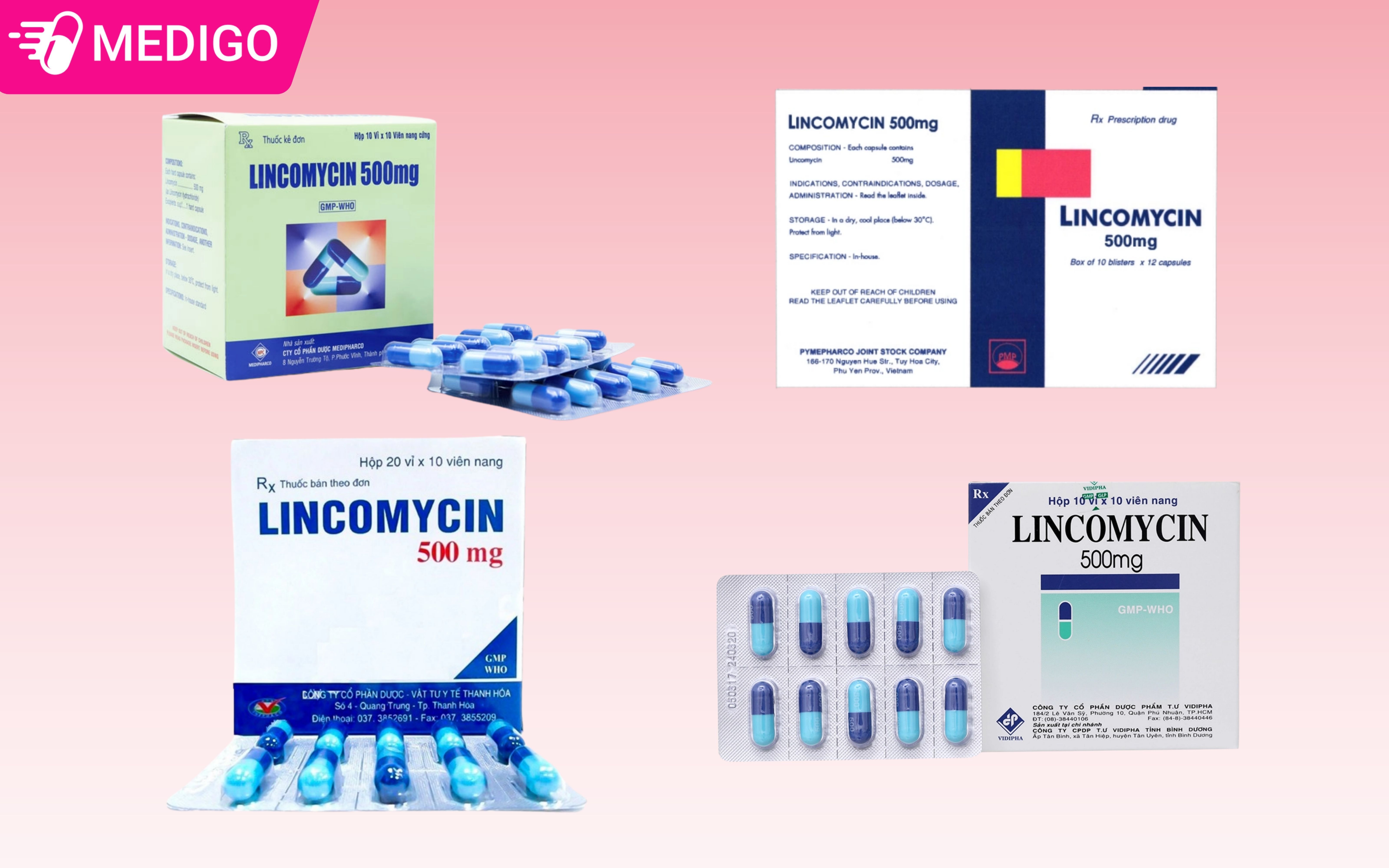 Thuốc kháng sinh Lincomycin là gì? 4 thông tin cơ bản cần biết trước khi sử dụng