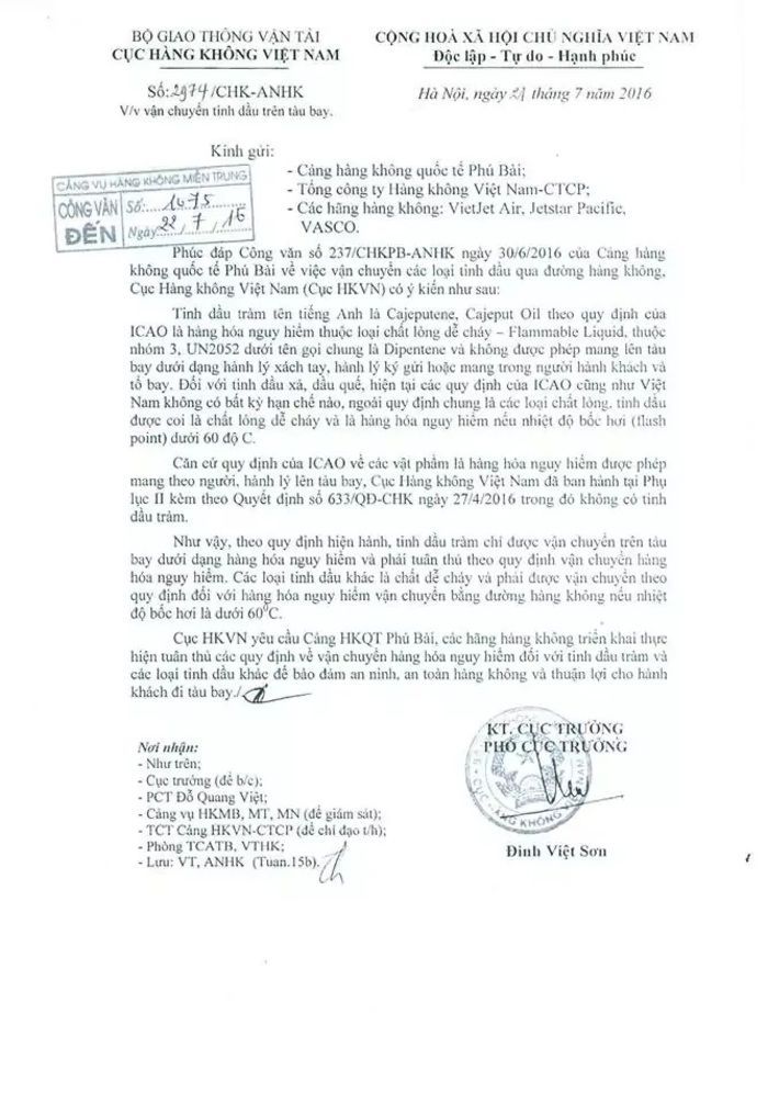 Cong-van-cua-Cuc-Hang-Khong-Viet-Nam-quy-dinh-ve-viec-tinh-dau-tram-co-duoc-mang-len-may-bay-khong