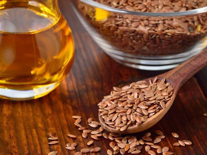 Dầu hạt lanh chữa khô mắt