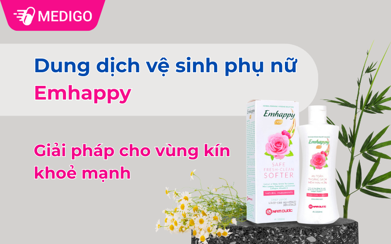 Dung dịch vệ sinh Emhappy: Giải pháp cho vùng kín khỏe mạnh