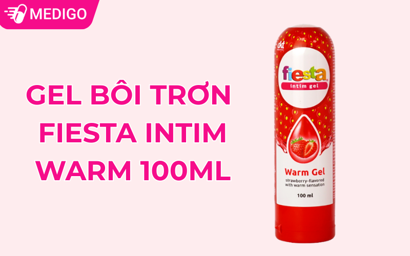 Gel Bôi Trơn Fiesta Intim Warm chai 100ml: Đánh Thức Cảm Xúc Với Hương Dâu Và Hiệu Ứng Làm Ấm