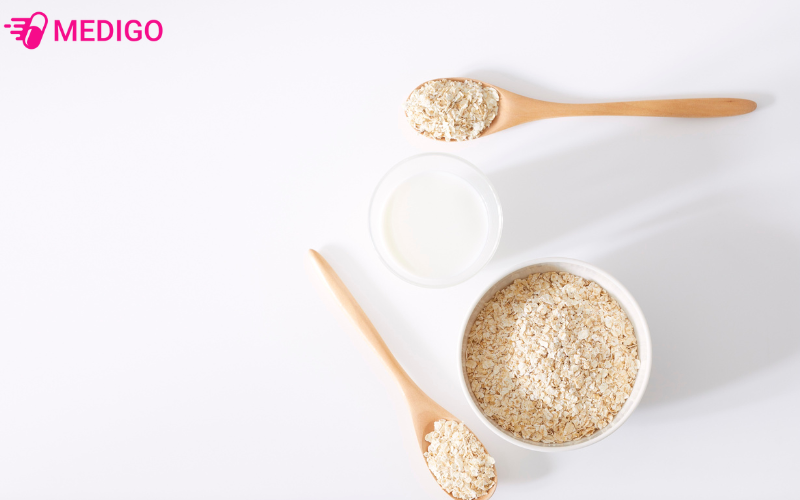 Mặt nạ yến mạch sữa chua hỗ trợ giảm mụn cám, mụn đầu đen hiệu quả