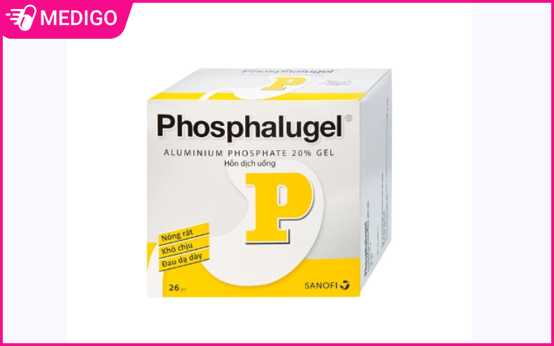 Thuốc trị đau dạ dày Phosphalugel: Công dụng, liều lượng và một số lưu ý quan trọng 