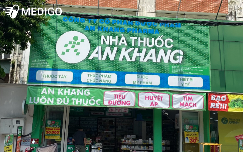 Trong số các nhà thuốc uy tín thì An Khang là một chuỗi nhà thuốc không thể bỏ qua