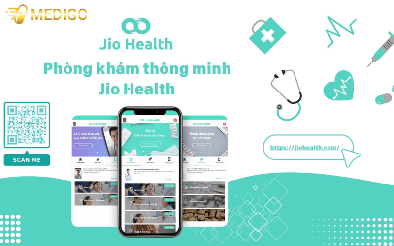Jio Health ứng dụng y tế thông minh