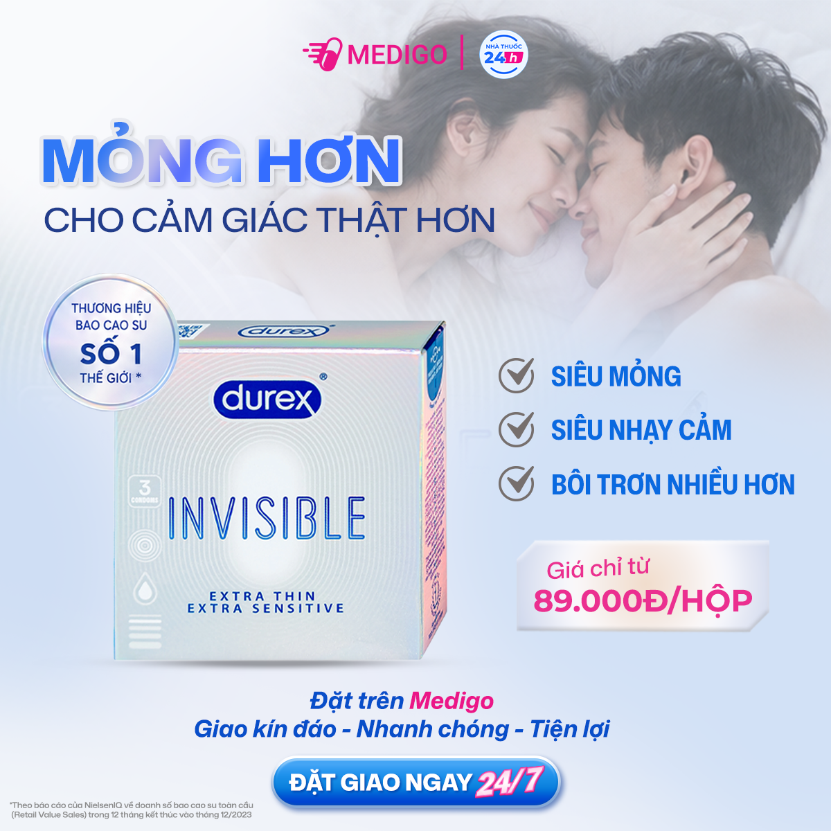 BAO CAO SU DUREX INVISIBLE EXTRA SENSITIVE: SIÊU MỎNG, TĂNG CẢM GIÁC VÀ NHỮNG ĐIỀU CẦN BIẾT NĂM 2026