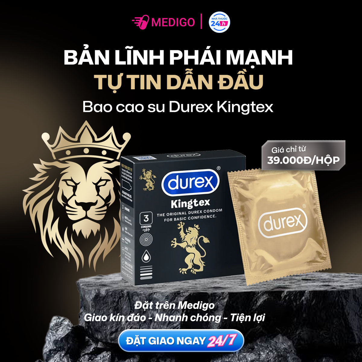 BAO CAO SU DUREX KINGTEX: CÔNG DỤNG, THÀNH PHẦN, ƯU ĐIỂM VÀ NHỮNG ĐIỀU CẦN BIẾT