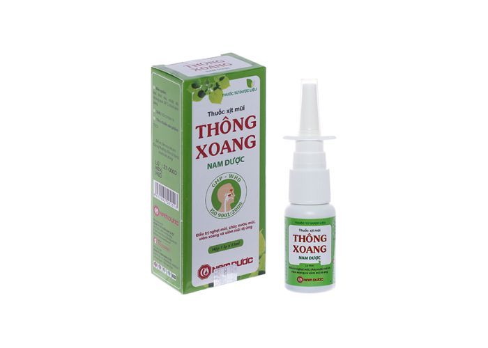 Thuốc xịt mũi Thông Xoang Nam Dược