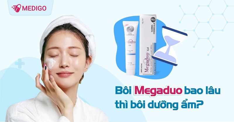 Bôi Megaduo bao lâu thì bôi dưỡng ẩm?