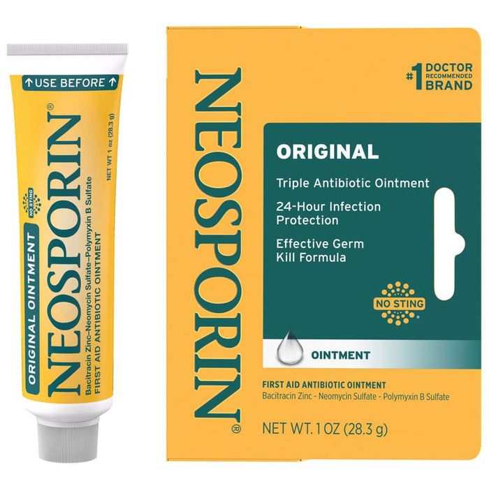 Thuốc mỡ kháng sinh bôi ngoài da Neosporin