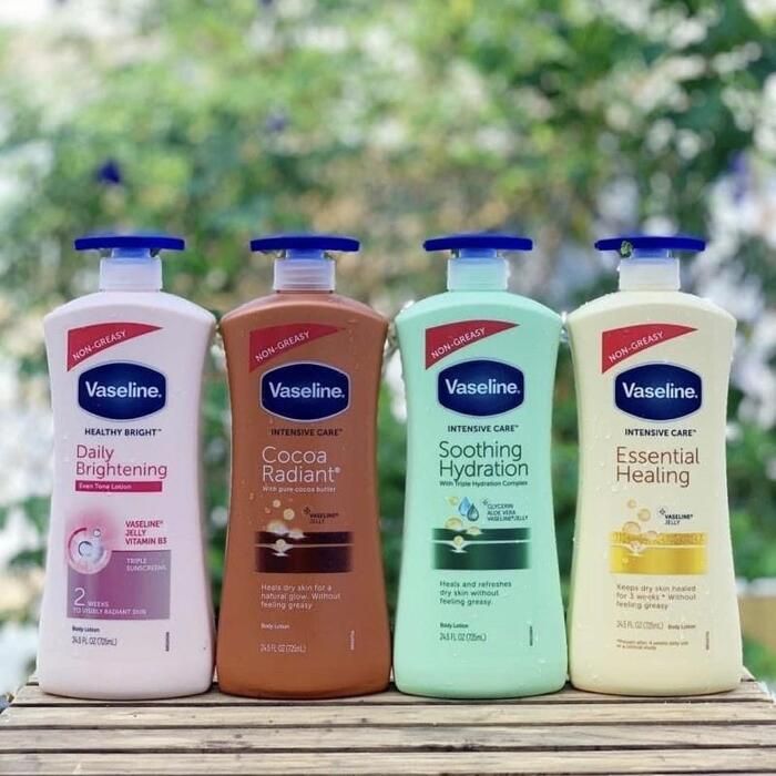 Cách dùng sữa dưỡng thể vaseline đúng và hiệu quả