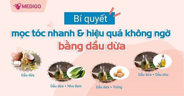 Top 5 cách sử dụng dầu dừa dưỡng tóc nhanh dài đơn giản