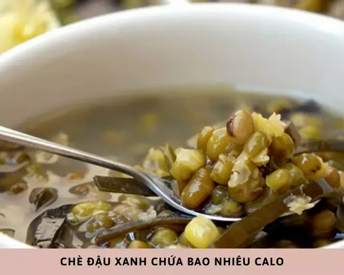 chè đậu xanh chứa bao nhiêu calo