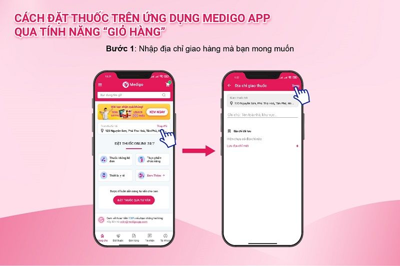 Hướng dẫn mua thuốc online