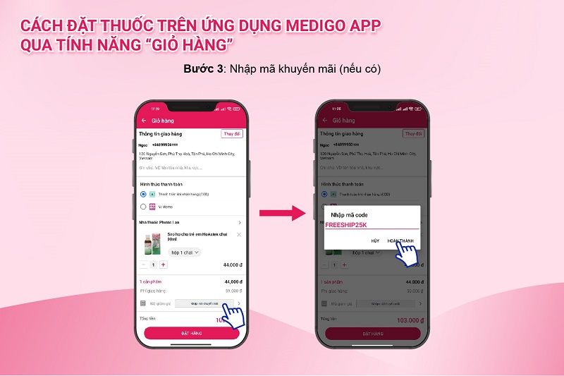 Hướng dẫn mua thuốc online