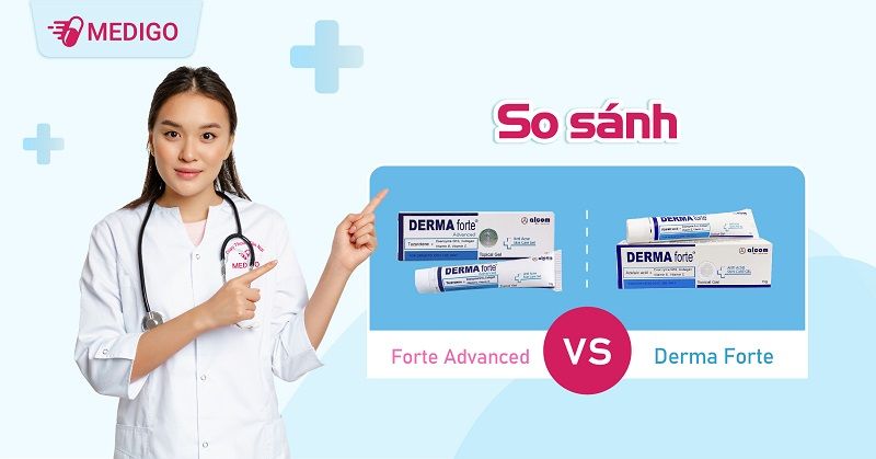So sánh Derma Forte Advanced và Derma Forte