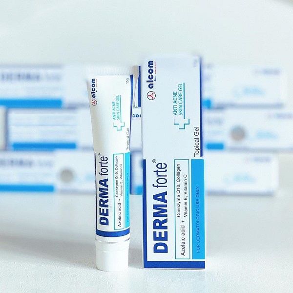 derma forte kết hợp với niacinamide