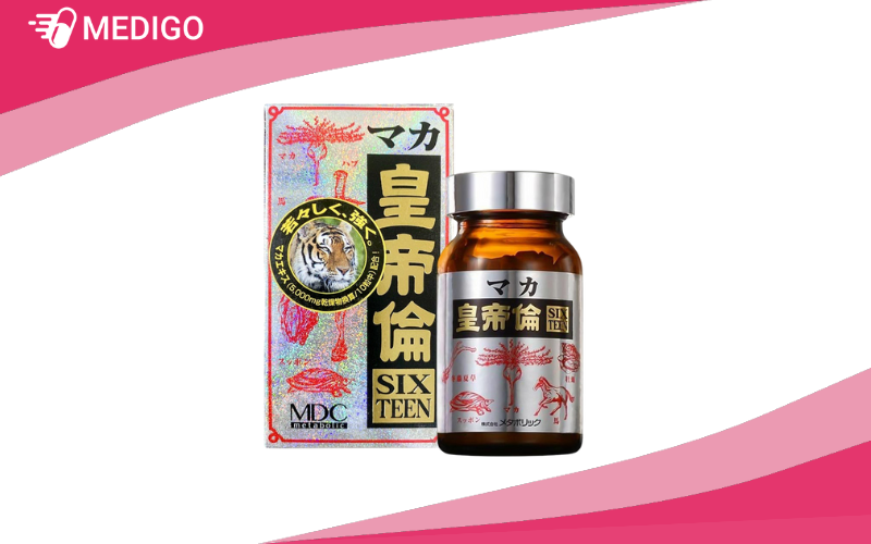 Sản phẩm hỗ trợ tăng cường sinh lý nam giới Maca Sixteen