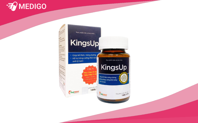 Sản phẩm hỗ trợ tăng cường sinh lý nam giới KingsUp Thái Minh
