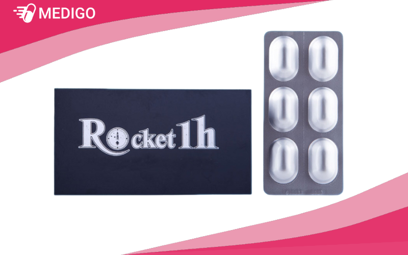 Rocket 1h tăng cường sinh lý chính hãng tại Nhà Thuốc 24h - Medigo