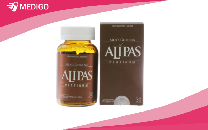 Sâm ALIPAS hỗ trợ sinh lý nam chính hãng tại Nhà Thuốc 24h Medigo