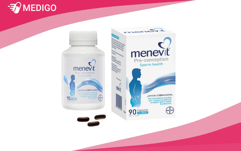 Menevit – Viên uống tăng cường sinh lý dành cho nam giới