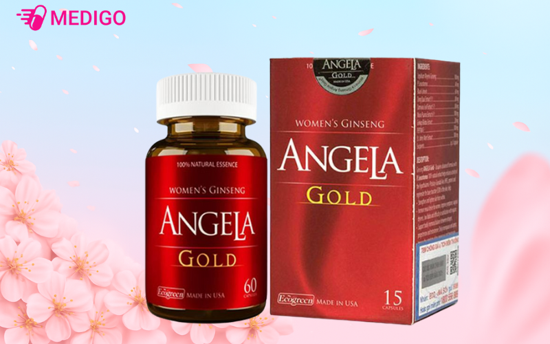 Sản phẩm hỗ trợ sinh lý nữ Sâm Angela Gold