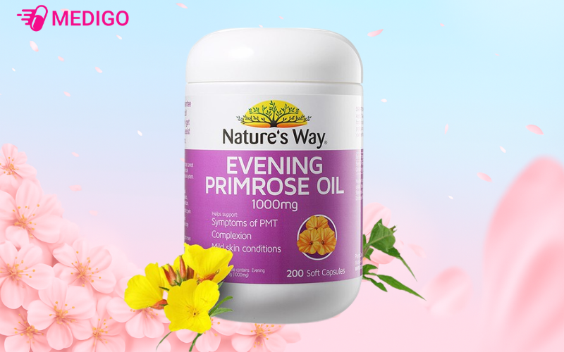 Nature's Way Evening Primrose Oil cân bằng nội tiết tố nữ