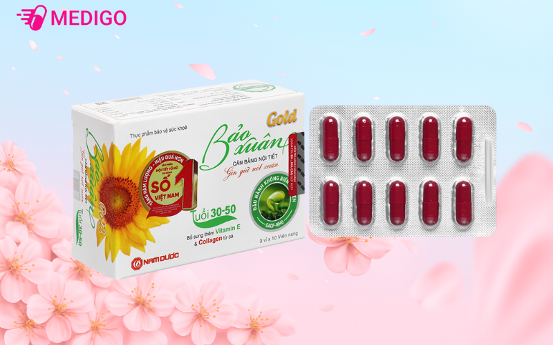 Bảo Xuân Gold sản phẩm cân bằng nội tiết tố nữ 
