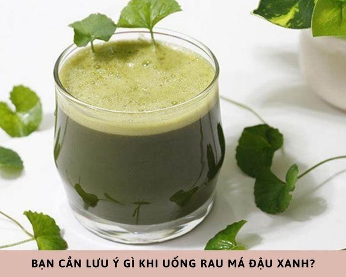 cách làm rau má đậu xanh