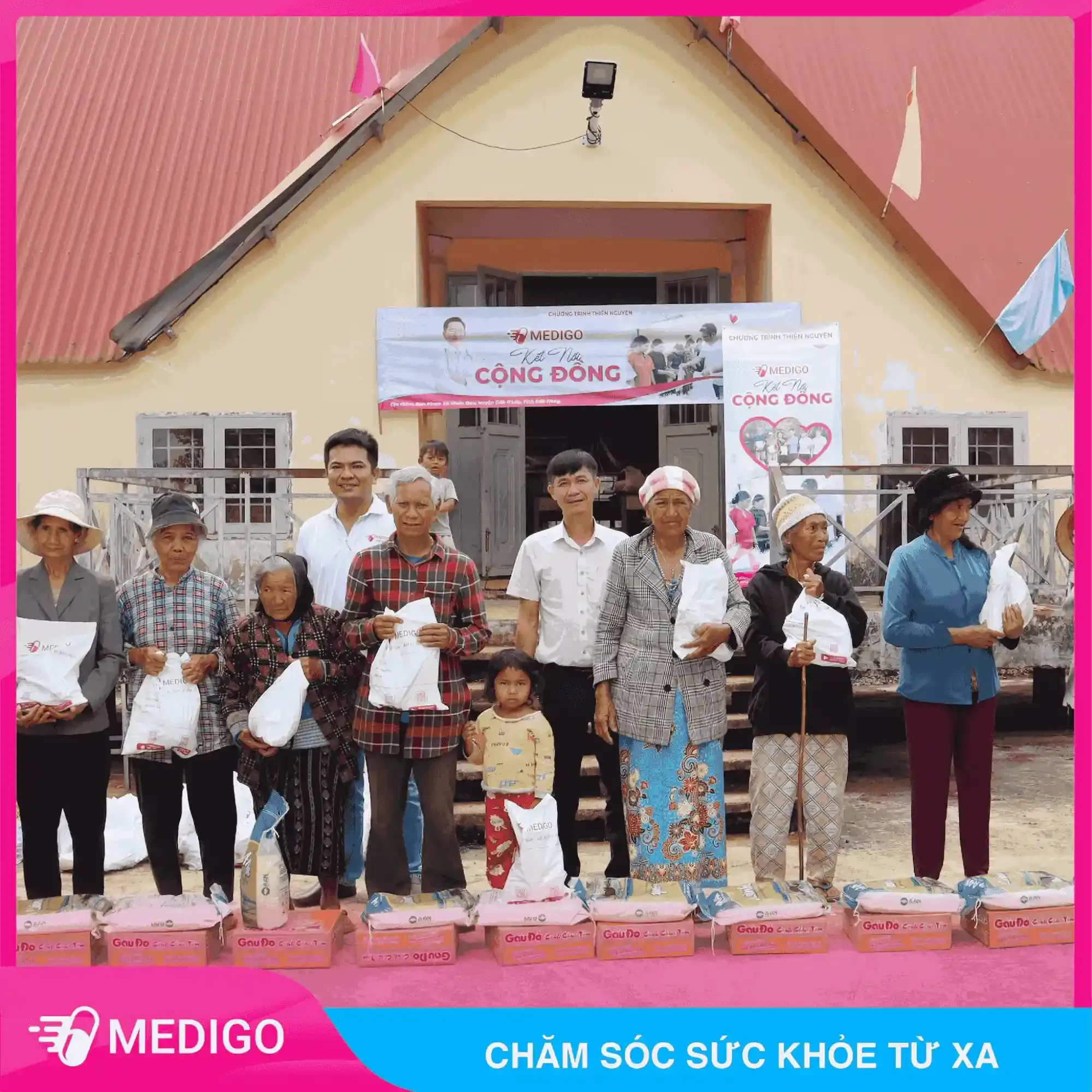 Medigo - Chia sẻ khó khăn với người M’NÔNG