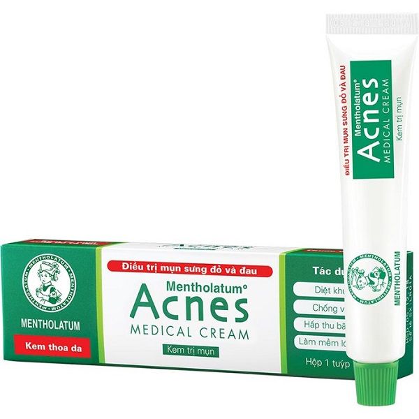 kem trị mụn ở hiệu thuốc Acnes Medical Cream