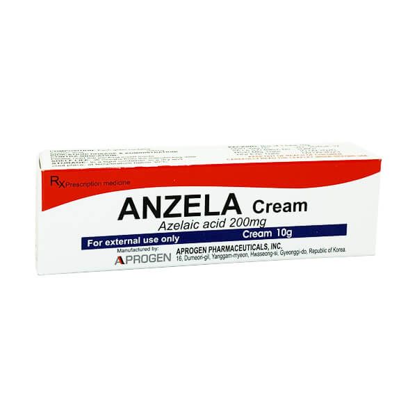 kem trị mụn ở hiệu thuốc Anzela Cream