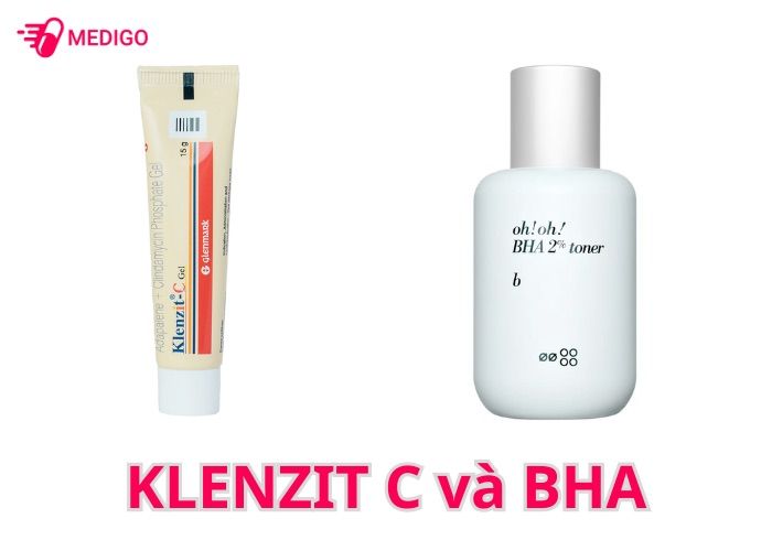 Klenzit C dùng chung với BHA được không?