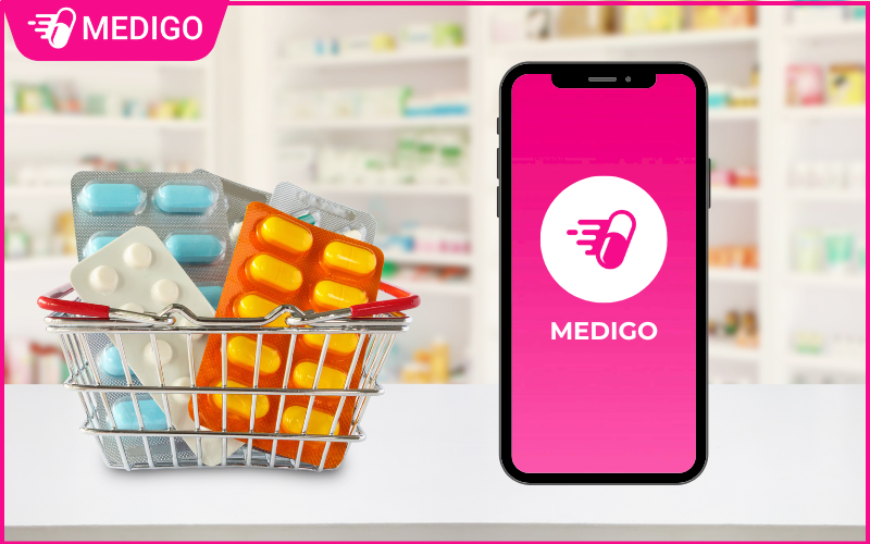 Mua thuốc ban đêm dễ dàng với Medigo kết nối nhà thuốc 24h 