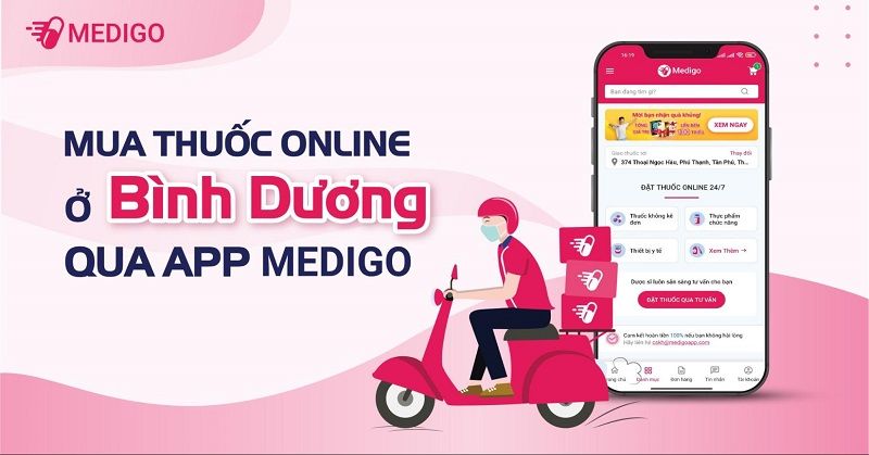 Mua thuốc online tại Bình Dương nhanh chóng với Medigo