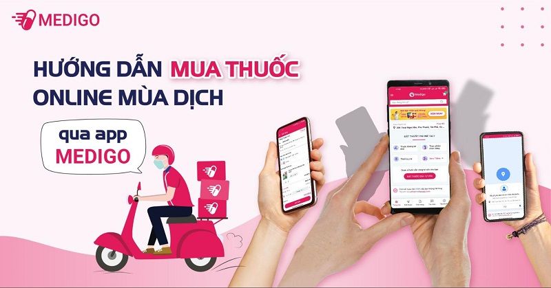 Đặt mua thuốc online mùa dịch 24/7 nhanh chóng với Medigo