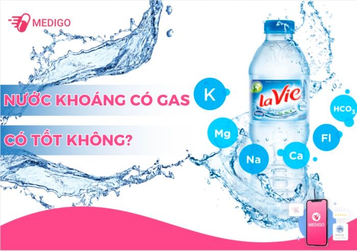 Uống nước khoáng có ga có tốt không?