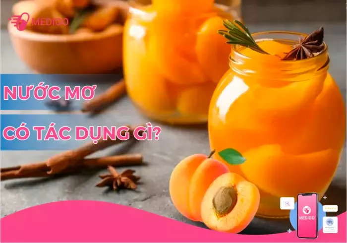 Nước mơ có tác dụng gì? Uống nước mơ nhiều có tốt không?
