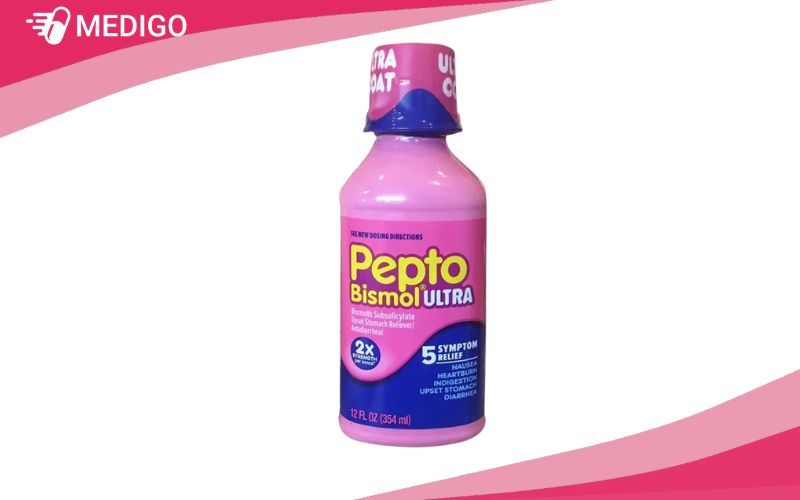 Siro-ho-tro-tieu-hoa-Pepto-Bismol-Ultra-chai-354ml