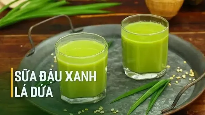 tác dụng của sữa đậu xanh