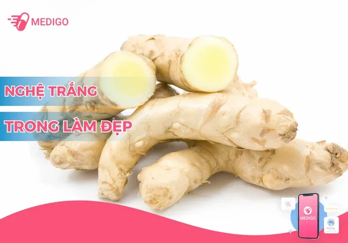 tác dụng của nghệ trắng trong làm đẹp