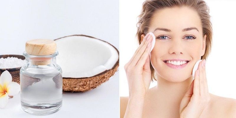 cách tẩy trang bằng dầu dừa