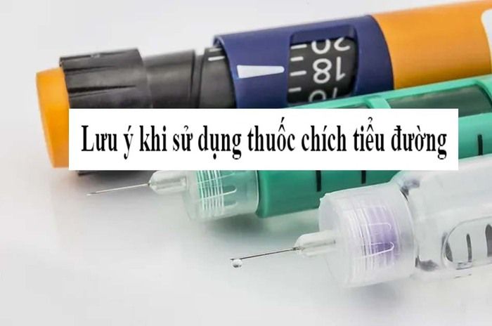 Cách dùng thuốc chích tiểu đường an toàn 