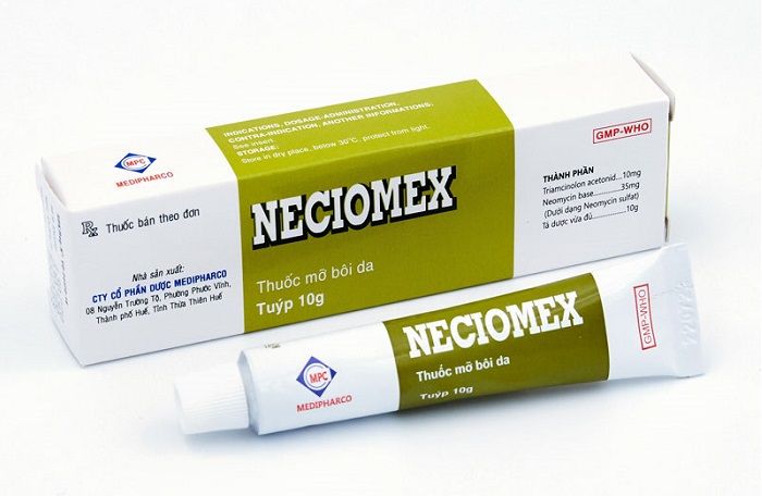 Thuốc bôi trị mụn nhọt ở mông Neciomex