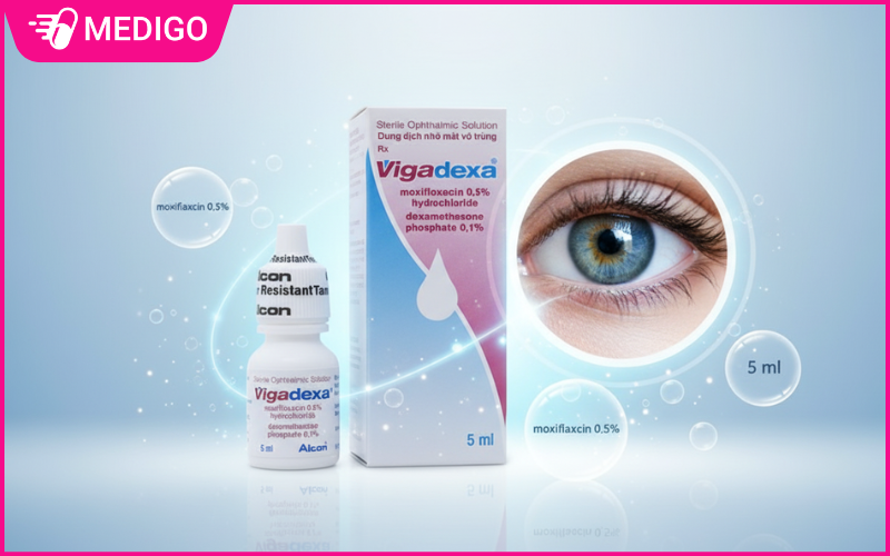 Thuốc nhỏ mắt Vigadexa – Công dụng, cách dùng và lưu ý quan trọng