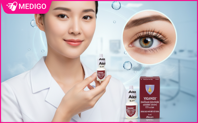 Thuốc nhỏ mắt Vigamox - Công dụng, cách dùng và lưu ý quan trọng