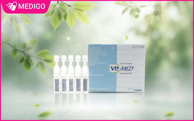 Thuốc nhỏ mắt Vismed – Công dụng, cách dùng và lưu ý